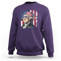 George Washington Patriotic Sweatshirt USA 250th Anniversary