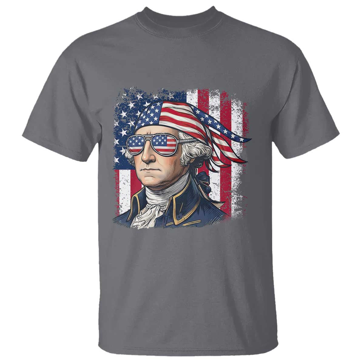 George Washington Patriotic T Shirt USA 250th Anniversary