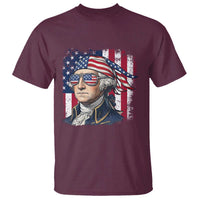 George Washington Patriotic T Shirt USA 250th Anniversary