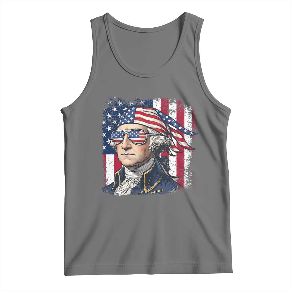 George Washington Patriotic Tank Top USA 250th Anniversary