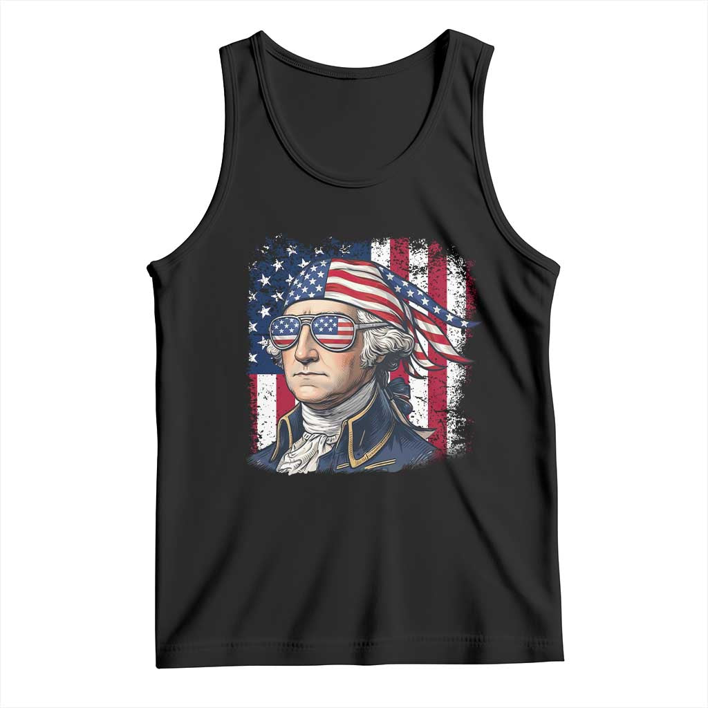 George Washington Patriotic Tank Top USA 250th Anniversary