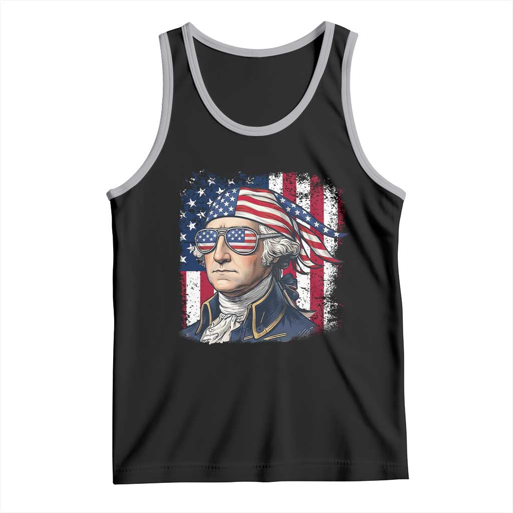 George Washington Patriotic Tank Top USA 250th Anniversary