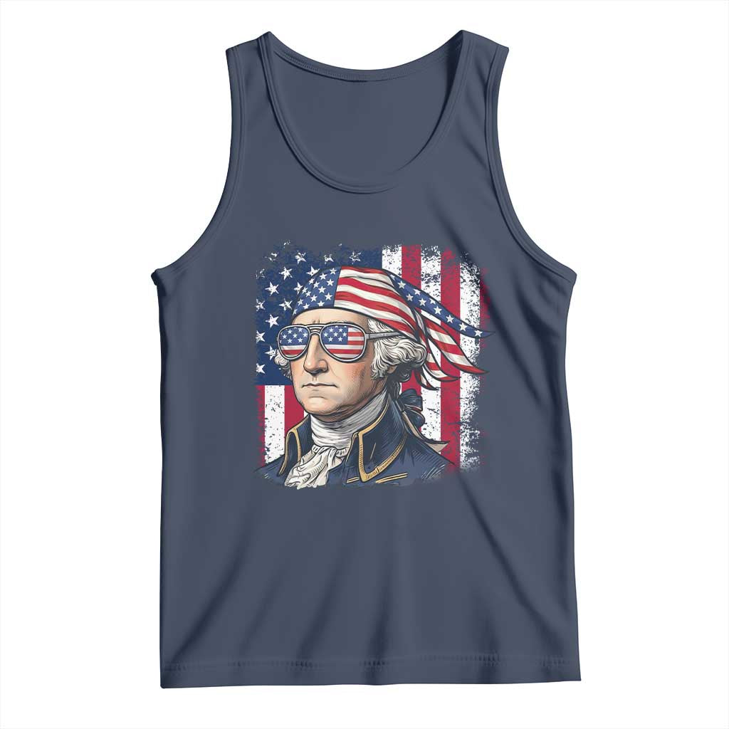 George Washington Patriotic Tank Top USA 250th Anniversary