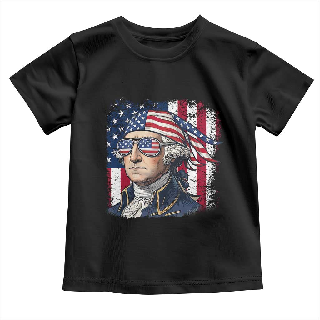 George Washington Patriotic Toddler T Shirt USA 250th Anniversary