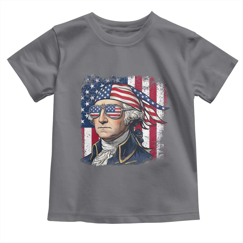 George Washington Patriotic Toddler T Shirt USA 250th Anniversary