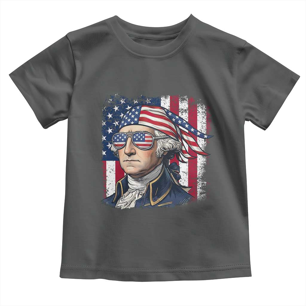 George Washington Patriotic Toddler T Shirt USA 250th Anniversary