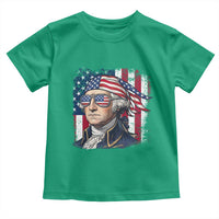 George Washington Patriotic Toddler T Shirt USA 250th Anniversary