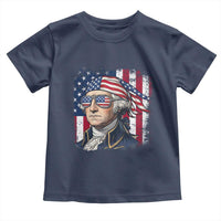 George Washington Patriotic Toddler T Shirt USA 250th Anniversary