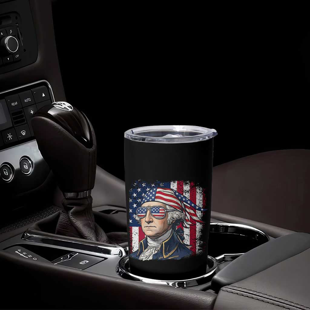 George Washington Patriotic Tumbler Cup USA 250th Anniversary
