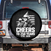 Funny George Washington Cheers To 250 Years Spare Tire Cover