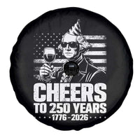 Funny George Washington Cheers To 250 Years Spare Tire Cover
