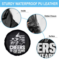 Funny George Washington Cheers To 250 Years Spare Tire Cover