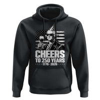 Funny George Washington Cheers To 250 Years Hoodie
