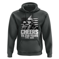 Funny George Washington Cheers To 250 Years Hoodie
