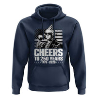 Funny George Washington Cheers To 250 Years Hoodie