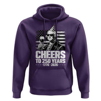 Funny George Washington Cheers To 250 Years Hoodie