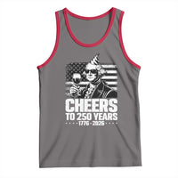 Funny George Washington Cheers To 250 Years Tank Top