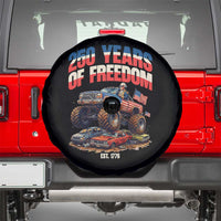 Funny George Washington Monster Truck Spare Tire Cover America 250th Anniversary