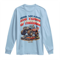 Funny George Washington Monster Truck Long Sleeve Shirt America 250th Anniversary