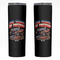 Funny George Washington Monster Truck Skinny Tumbler America 250th Anniversary