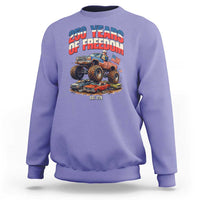 Funny George Washington Monster Truck Sweatshirt America 250th Anniversary