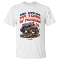 Funny George Washington Monster Truck T Shirt America 250th Anniversary
