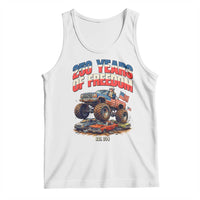 Funny George Washington Monster Truck Tank Top America 250th Anniversary