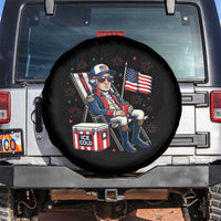 Proud American George Washington Patriotic Spare Tire Cover