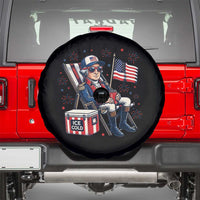 Proud American George Washington Patriotic Spare Tire Cover