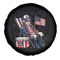 Proud American George Washington Patriotic Spare Tire Cover