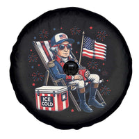 Proud American George Washington Patriotic Spare Tire Cover