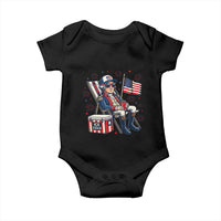 Proud American George Washington Patriotic Baby Onesie