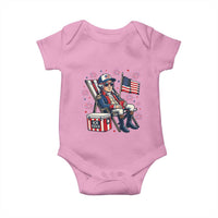 Proud American George Washington Patriotic Baby Onesie