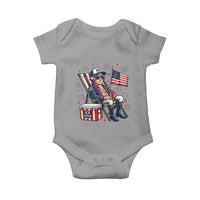 Proud American George Washington Patriotic Baby Onesie