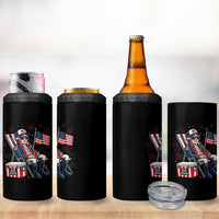 Proud American George Washington Patriotic 4 in 1 Can Cooler Tumbler