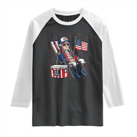 Proud American George Washington Patriotic Raglan Shirt