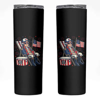 Proud American George Washington Patriotic Skinny Tumbler