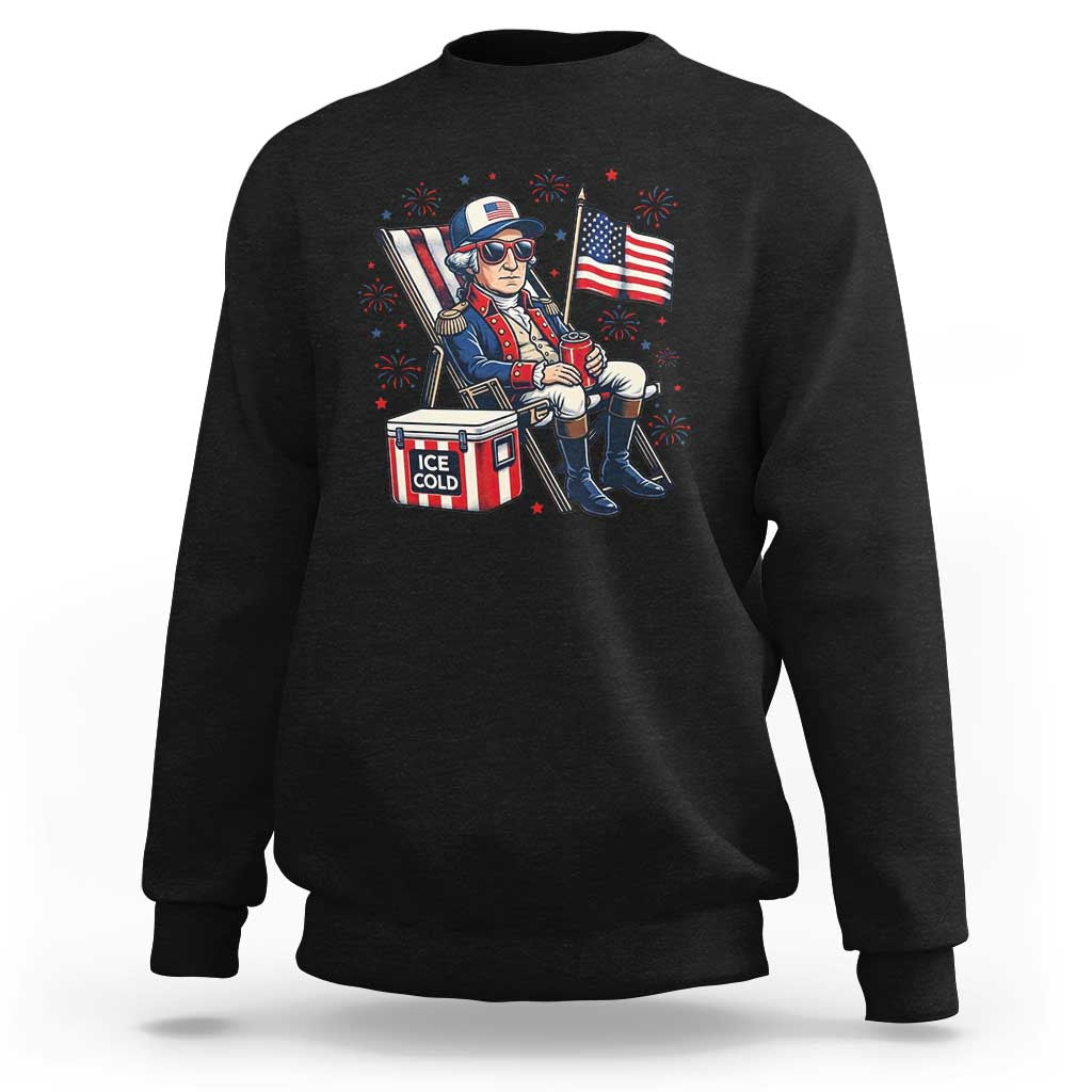 Proud American George Washington Patriotic Sweatshirt