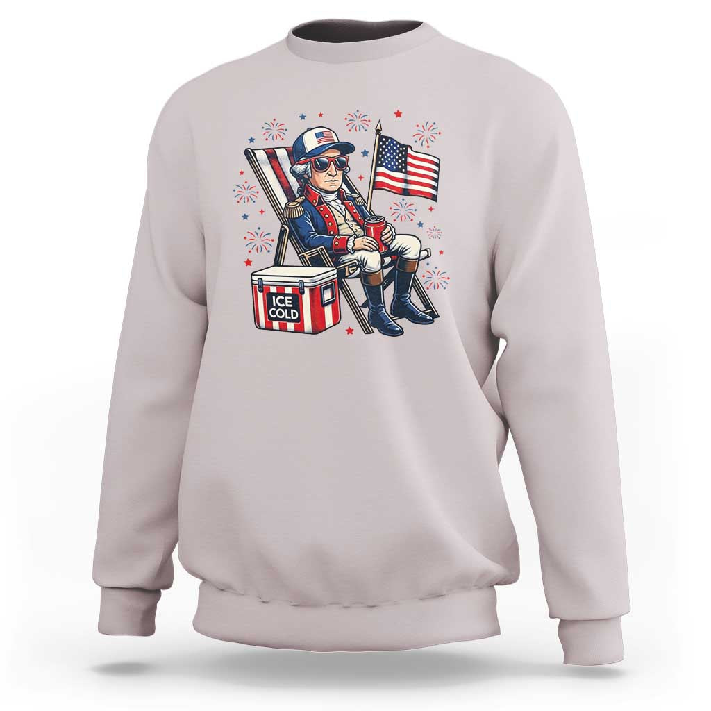 Proud American George Washington Patriotic Sweatshirt