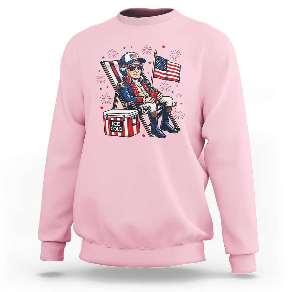 Proud American George Washington Patriotic Sweatshirt