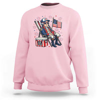 Proud American George Washington Patriotic Sweatshirt