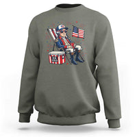 Proud American George Washington Patriotic Sweatshirt