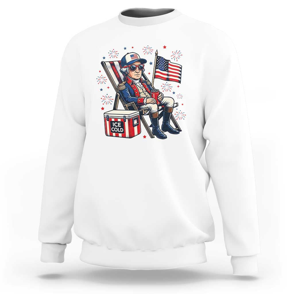 Proud American George Washington Patriotic Sweatshirt