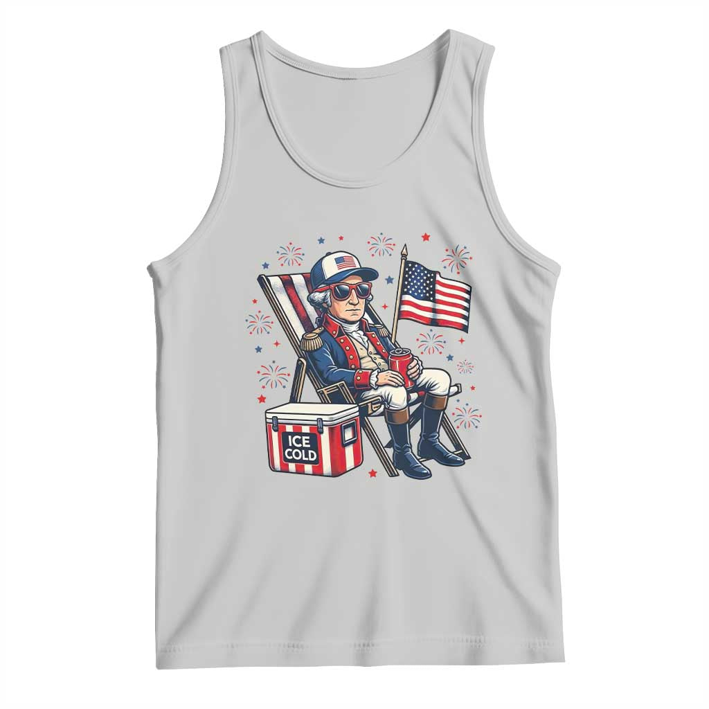 Proud American George Washington Patriotic Tank Top