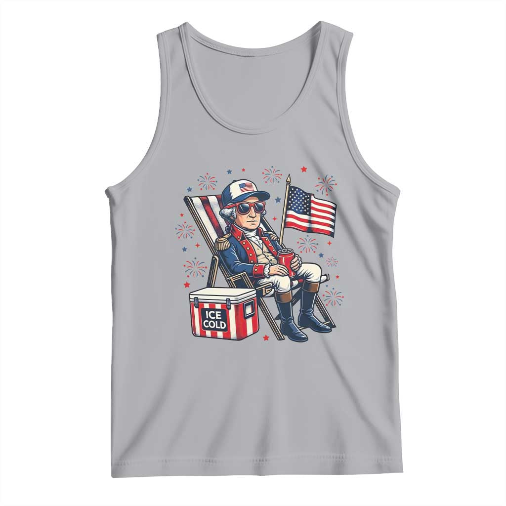 Proud American George Washington Patriotic Tank Top