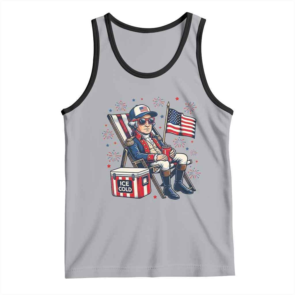 Proud American George Washington Patriotic Tank Top