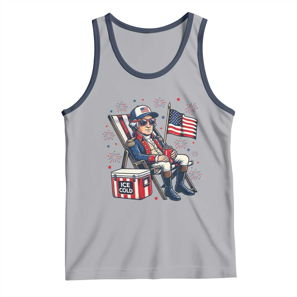 Proud American George Washington Patriotic Tank Top