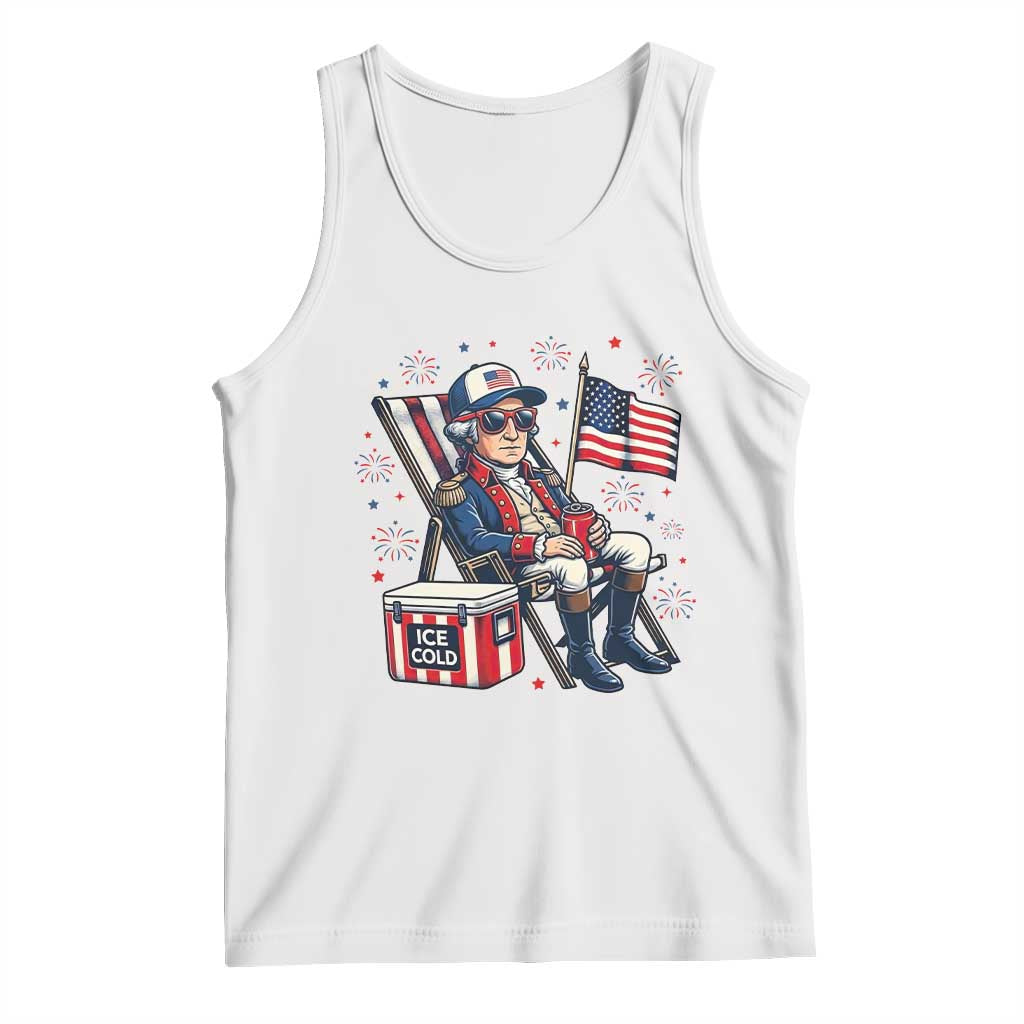 Proud American George Washington Patriotic Tank Top