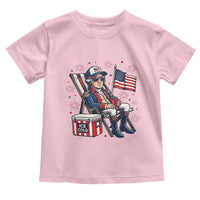 Proud American George Washington Patriotic Toddler T Shirt