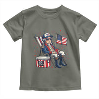 Proud American George Washington Patriotic Toddler T Shirt